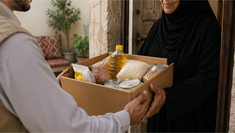 دعم الاسر المحتاجة