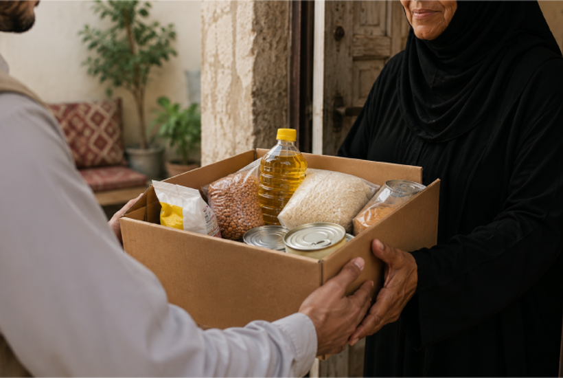 دعم الاسر المحتاجة